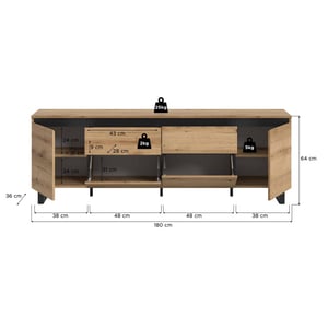 Furnilux Lowboard tomasa