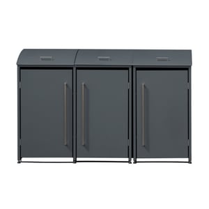 Westmann Moderna containerombouw afvalbak kliko ombouw 3 containers