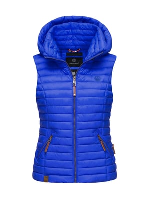 Navahoo Dames Gewatteerde Bodywarmer Shadaa – Lichte Weste met Afneembare Capuchon