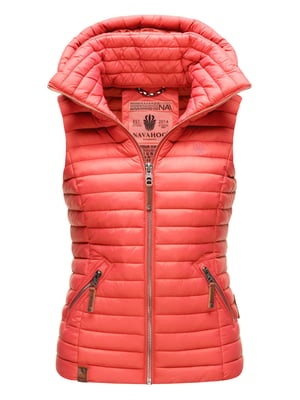 Navahoo Dames Gewatteerde Bodywarmer Shadaa – Lichte Weste met Afneembare Capuchon