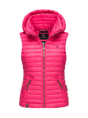 Navahoo Dames Gewatteerde Bodywarmer Shadaa – Lichte Weste met Afneembare Capuchon