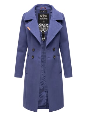 Navahoo Dames Trenchcoat Wooly – Premium Wintermantel met Elegante Pasvorm