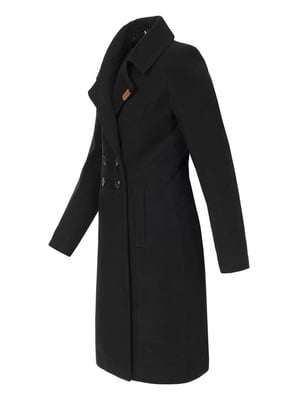 Navahoo Dames Trenchcoat Wooly – Premium Wintermantel met Elegante Pasvorm