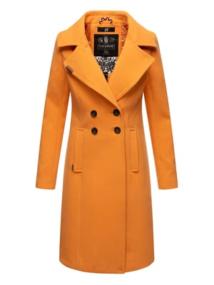 Navahoo Dames Trenchcoat Wooly – Premium Wintermantel met Elegante Pasvorm