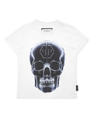 T-Shirt Ronde Hals Ss Skull