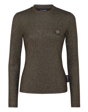 T-shirt Rund Hals Glitter