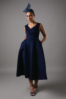Bardot Scuba Midi Dress