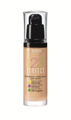 Bourjois Paris 123 Perfect Foundation 30ml New & - 52 Vanilla