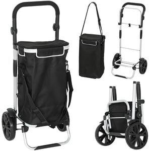 4goodz Boodschappentrolley met koelvak 40 liter -