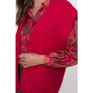Geisha gilet hairy 54830-29 445