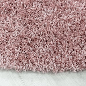 Muratap Monaco soft rond shaggy hoogpolig vloerkleed 120 cm rond