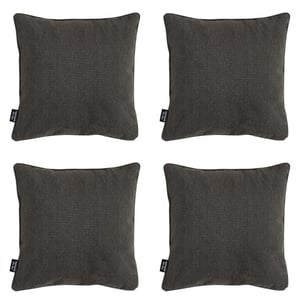 Madison sierkussen dark grey canvas eco+ ca. set van 4