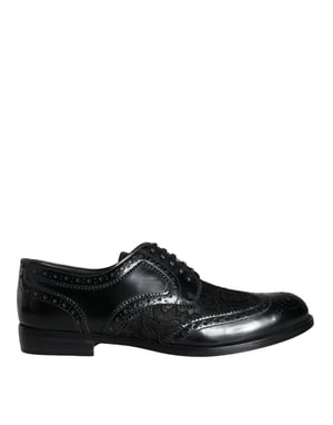 Herrblommig Brogue Wingtip Oxfordskor