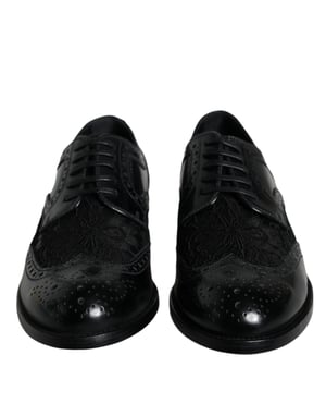 Herrblommig Brogue Wingtip Oxfordskor