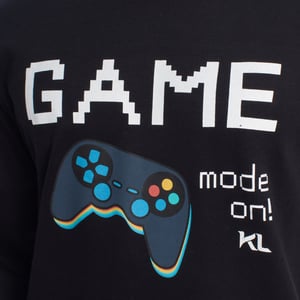 Katoenen herenpyjama met lange mouwen KLP4