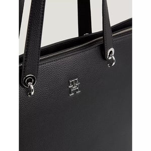 Tommy Hilfiger Th Emblem Tote Bag Black
