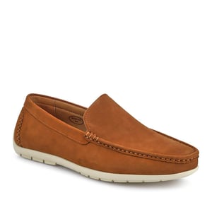 Jones Bootmaker Rohan Wide Fit Leather Sheepskin-Lined Moccasins