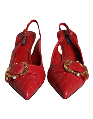 Vadderade Slingback Kattklackar