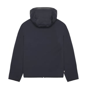Aquascutum Active Hooded Stretch Windbreaker Navy Blue Jacket