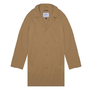 Aquascutum Active Stretch Caban Trench Coat Khaki Jacket