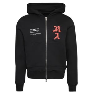 Amiri Wes Lang Solar Kings Hoodie Svart