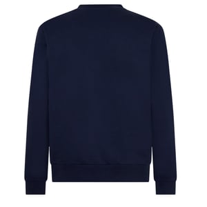 Aquascutum Active Macro Iconic Pocket Crewneck Marinblå Tröja