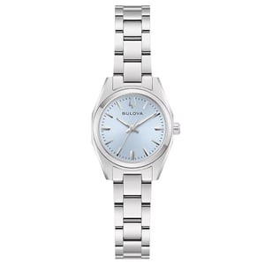 Bulova Surveyor Dames Horloge Zilverkleurig 96L345