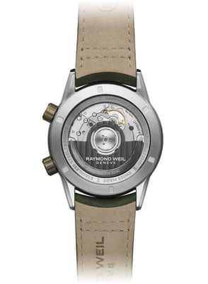 Raymond Weil Freelancer Men's Green Watch 2765-SBC-52001