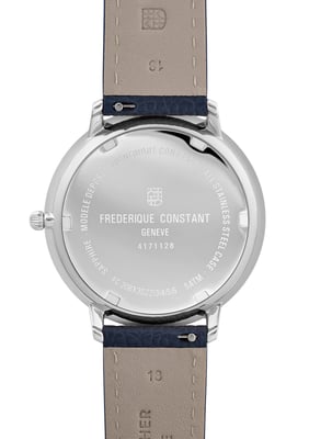 Frédérique Constant Classic Moonphase Heren Horloge Blauw FC-206RS3S6