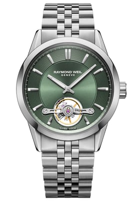 Raymond Weil Freelancer Heren Horloge Zilverkleurig 2781-ST-52051