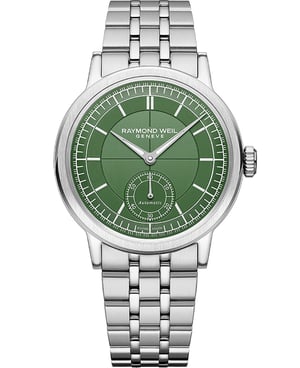 Raymond Weil Millesime Heren Horloge Zilverkleurig 2930-ST-52001