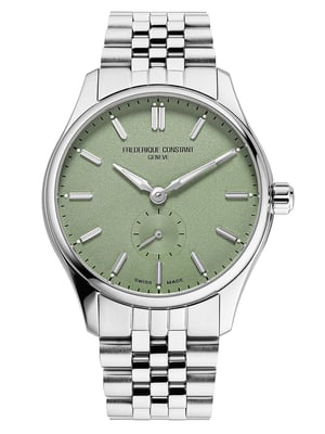 Frédérique Constant Classics Index Small Seconds Heren Horloge Zilverkleurig FC-530GR3B6B