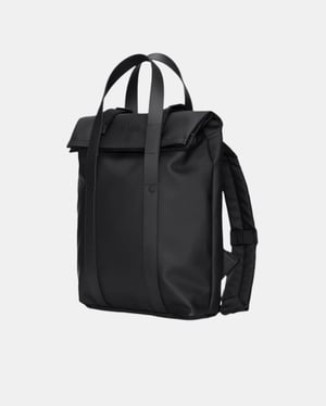 2 Way Tote Backpack Mini Mini Backpack in Black