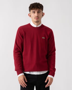Sweater in Dark Red