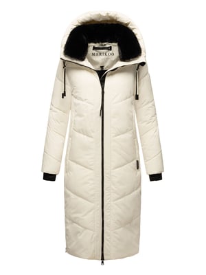 Marikoo Nadaree dames winterjas – lang, warm & met capuchon