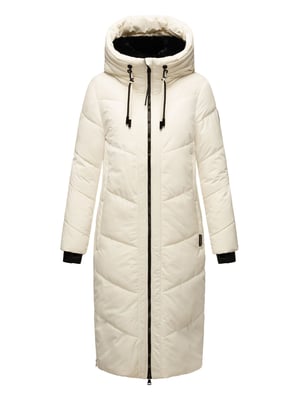 Marikoo Nadaree dames winterjas – lang, warm & met capuchon