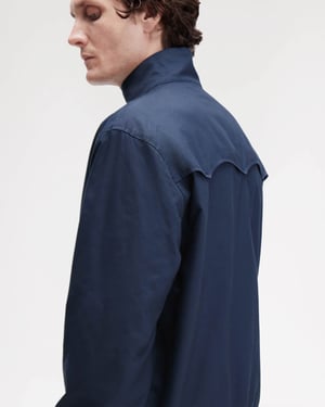 Harrington Jacket in Dark Blue