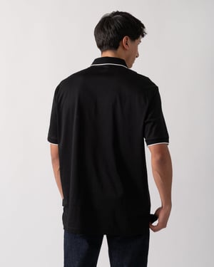 Polo Shirt in Black