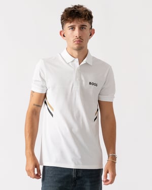 Paule TOC Polo Shirt in White