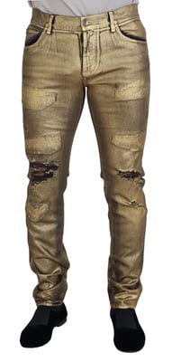 Rippade Slimfit Jeans