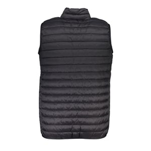Gequilted Vest Zwart Stijl 23213