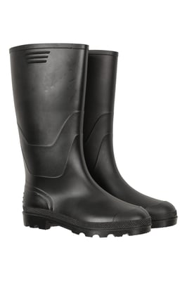 'Wade' Men's Wellies Waterproof Quick Wicking Breathable Boots Black