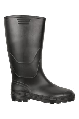 'Wade' Men's Wellies Waterproof Quick Wicking Breathable Boots Black