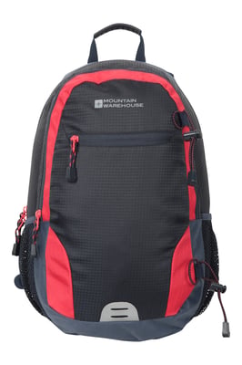 'Quest' Laptop Bag with Bottle Pocket Water Resistant Work Travel School Backpack Navy