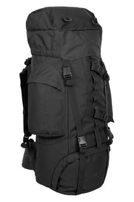 'Tor' Rucksack with Multiple Pockets Waterproof Travel Backpack Black