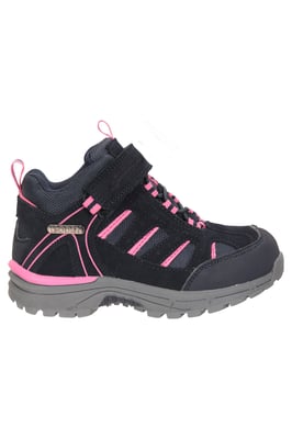 'Drift' Junior Kids Boots Waterproof EVA Footbed Casual Hiking Shoes Navy