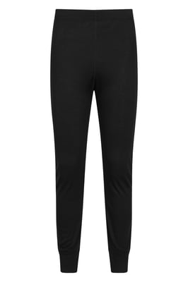 'Talus' Men's Base Layer Pants IsoTherm Quick Dry Breathable Gym Trousers - Pack of 2 Black
