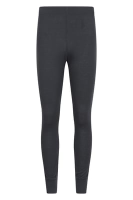 'Talus' Men's Base Layer Pants IsoTherm Quick Dry Breathable Gym Trousers - Pack of 2 Charcoal