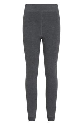 'Talus' Women's Thermal Gym Leggings Fleece Lined Warm Cosy Trousers - Pack of 2 Charcoal