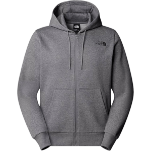 The North Face Mens Simple Dome Full Zip Hoodie Grey